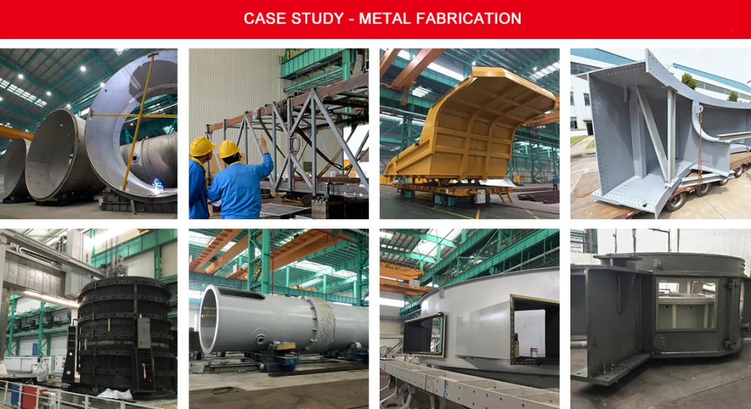 Cost Effective Metalworking Customized Metal Fabrication with Heavy Steel Welding Large Machining Contract Metal Manufacturing Service