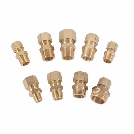 China Customized OEM Brass Casting Parts Pipe Fitting with CNC Machining